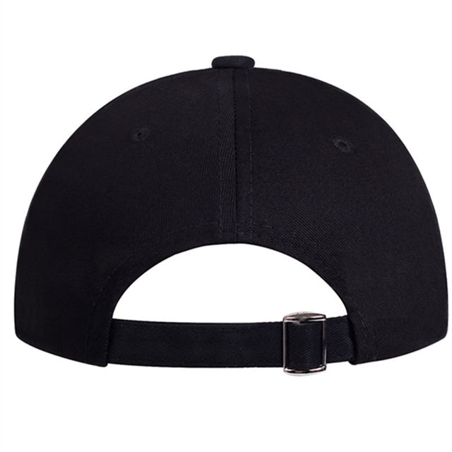 Cotton Fashion Embroidery Frauen Baseball Cap, Gothic Street Punk Black Sports Caps, Hip Hop Snapback Dad Hats Men Women