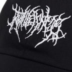 Cotton Fashion Embroidery Frauen Baseball Cap, Gothic Street Punk Black Sports Caps, Hip Hop Snapback Dad Hats Men Women
