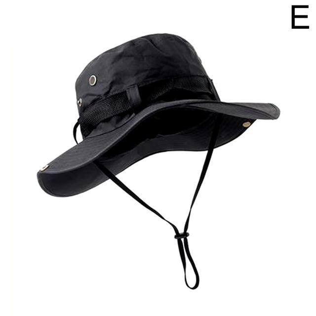 Wide Brim Sun Hat UV Protection Breathable Bucket Cap For Hiking Camping Fishing Outdoor Sun Protection Hats For Men Women